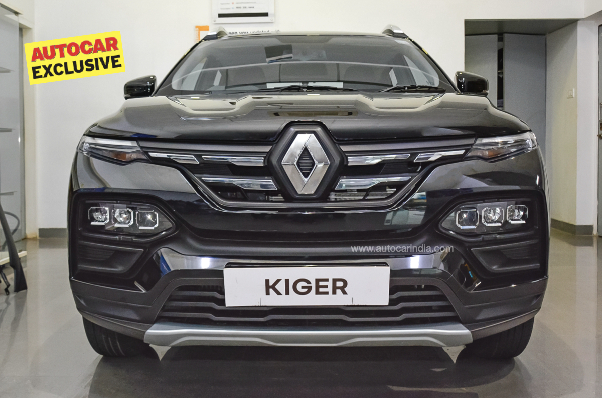 Renault Kiger Urban Night edition used for representation only.
